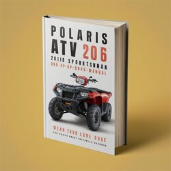 2015-2016 Polaris ATV Sportsman 850 1000 Xp/sp Srvc Service Repair Workshop Manual PDF