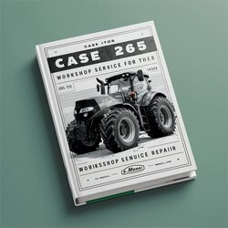 Case IH 265 Tractor Service Repair Workshop Manual PDF