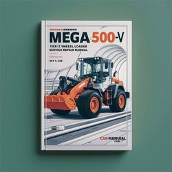 Doosan Daewoo Mega 500-V Tier II Wheel Loader Service Repair Workshop Manual PDF