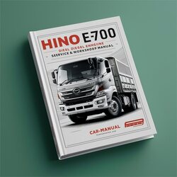 Hino EH700 Diesel Engine Service Repair Workshop Manual PDF
