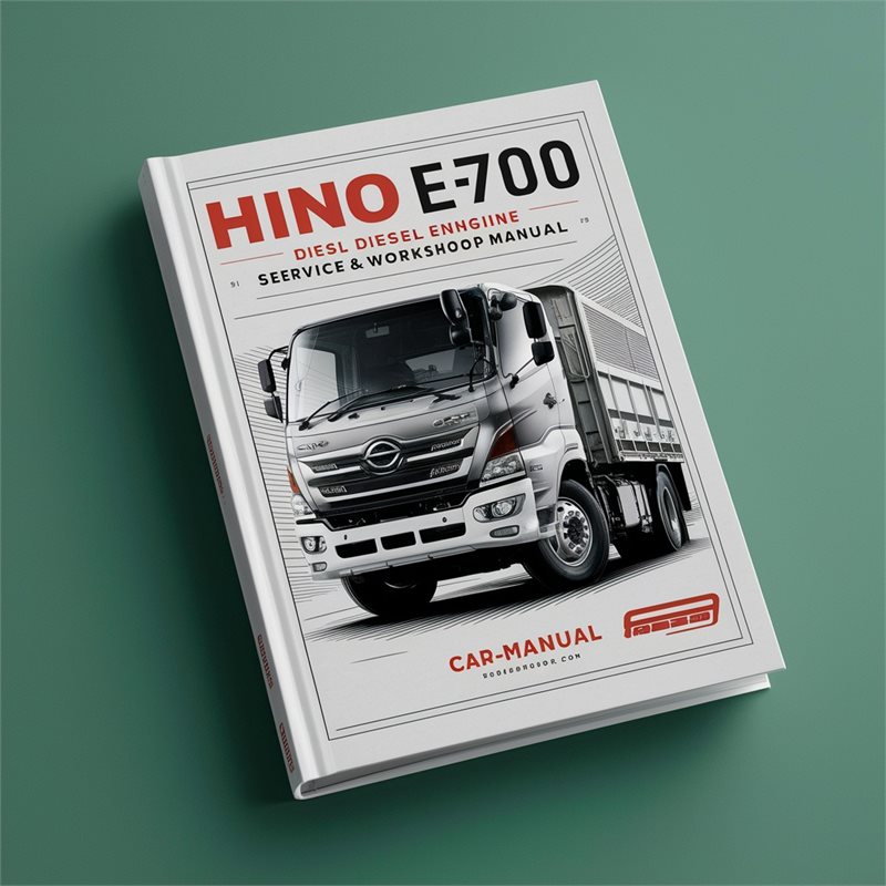 Hino EH700 Diesel Engine Service Repair Workshop Manual PDF