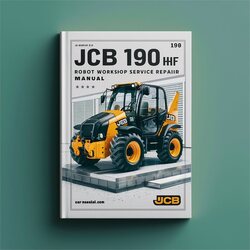 JCB 190 190HF Robot Service Repair Workshop Manual PDF