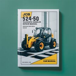 JCB 524-50 Telescopic Handler Service Repair Workshop Manual PDF