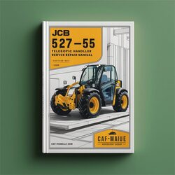 JCB 527-55 Telescopic Handler Service Repair Workshop Manual PDF