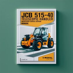 JCB 515-40 Telescopic Handler Service Repair Workshop Manual PDF