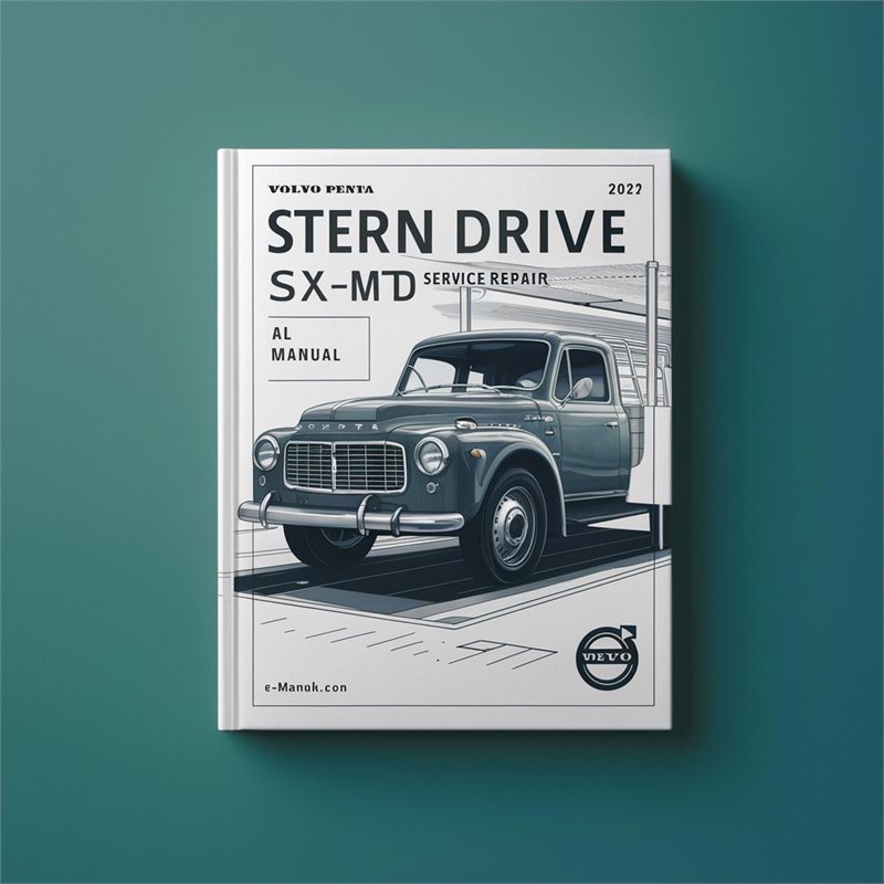 Volvo Penta Stern Drive SX-MTD All Service Repair Workshop Manual PDF