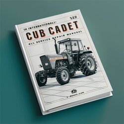 International IH Cub Cadet 122 Tractor All Service Repair Workshop Manual PDF