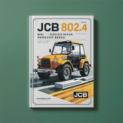 JCB 802.4 Mini Service Repair Workshop Manual PDF