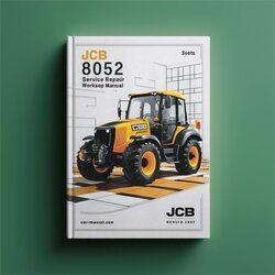 JCB 8052 Service Repair Workshop Manual PDF