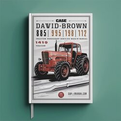 Case David Brown 885 995 1210 1212 1410 1412 Tractor Service Repair Workshop Manual PDF