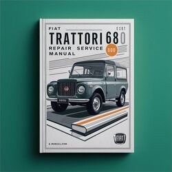 Fiat Trattori 680 680DT Service Repair Workshop Manual PDF