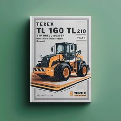 Terex TL 160 210 Whell Loader Service Repair Workshop Manual PDF