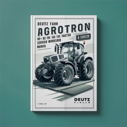 Deutz Fahr Agrotron 80 85 90 100 105 MK3 Tractor Service Repair Workshop Manual PDF