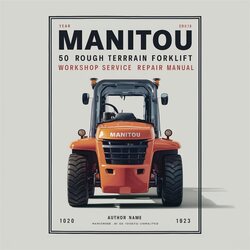 Manitou MC 50 Rough Terrain Forklift Service Repair Workshop Manual PDF