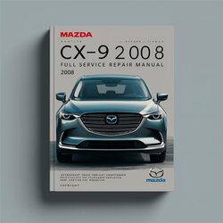 2008 Citroen CX Mazda CX9 -9 Service Repair Workshop Manual PDF
