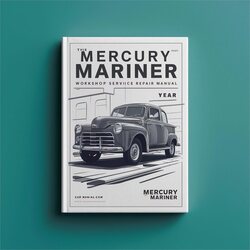 Mercury Mariner 2.5 HP Service Repair Workshop Manual PDF