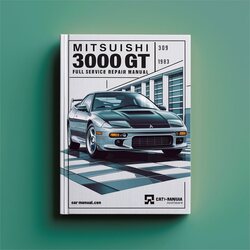 1993 Mitsubishi GTO 3000GT Service Repair Workshop Manual PDF