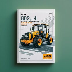 JCB 802 802.4 Super Service Repair Workshop Manual PDF