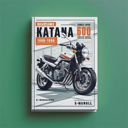 1988-1996 Suzuki Katana 600 Service Repair Workshop Manual PDF