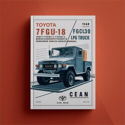 Toyota 7fgu15-7fgu32, 7fgcu20-7fgcu30 LPG Forklift Truck Service Repair Workshop Manual PDF