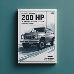 1992-2000 Mercury Mariner 200 HP EFI Service Repair Workshop Manual PDF
