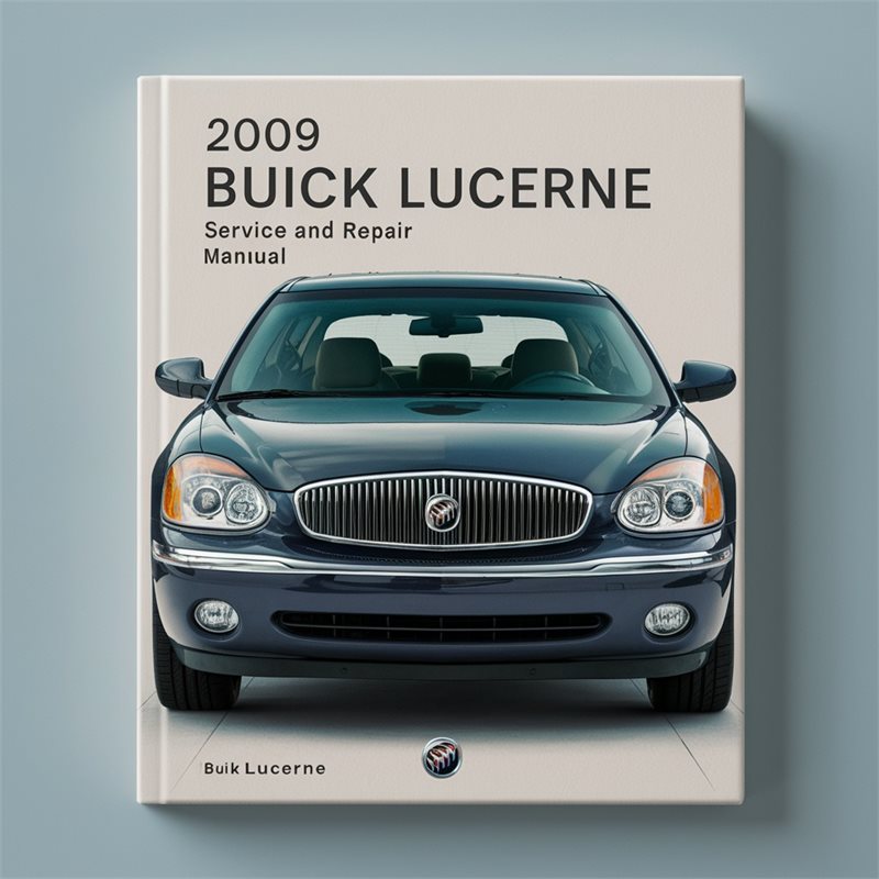 2009 Buick Lucerne Service Repair Workshop Manual PDF