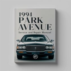 1994 Buick Park Avenue Service Repair Workshop Manual PDF