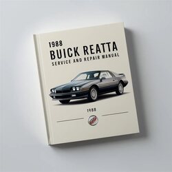 1988 Buick Reatta Service Repair Workshop Manual PDF