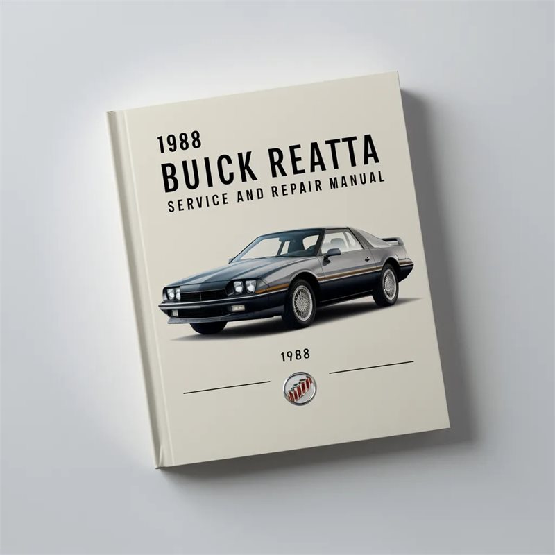 1988 Buick Reatta Service Repair Workshop Manual PDF
