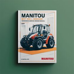 Manitou MHT 860 L Service Repair Workshop Manual PDF
