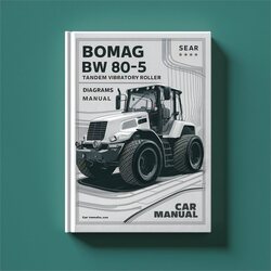 Bomag BW 80-5 Tandem Vibratory Roller Service Repair Workshop Manual PDF