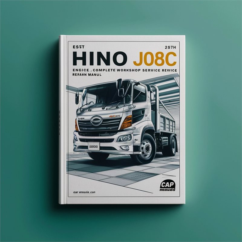 Hino 300 Series J05C J08C TD TP TR Diesel Engine Service Repair Workshop Manual PDF