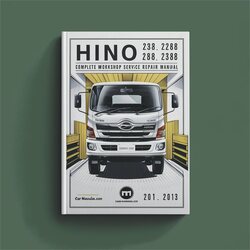 2011-2013 Hino 300 Series Service Repair Workshop Manual PDF