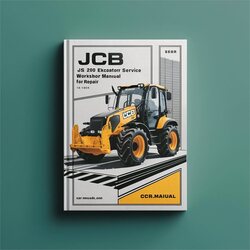 JCB JS 200 Excavator Service Repair Workshop Manual PDF