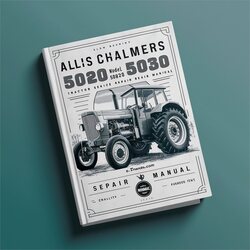 Allis Chalmers Model 5020 5030 Tractor Service Repair Workshop Manual PDF