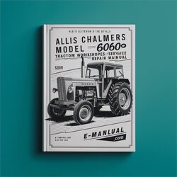 Allis Chalmers Model 6060 Tractor Service Repair Workshop Manual PDF