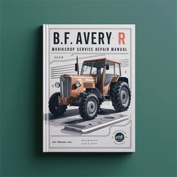 B.f. BF Avery R Tractor Service Repair Workshop Manual PDF