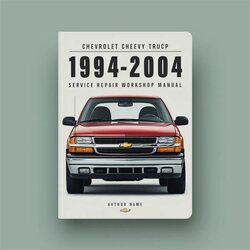 1994-2004 Chevrolet Chevy S10 Pickup Truck Service Repair Workshop Manual PDF