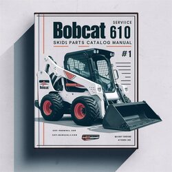 Bobcat 610 Skid Steer Loader Parts Catalog PDF
