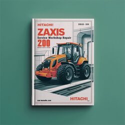Hitachi Excavator Zaxis Zx 200 Service Repair Workshop Manual PDF