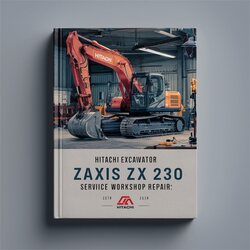 Hitachi Excavator Zaxis Zx 230 Service Repair Workshop Manual PDF