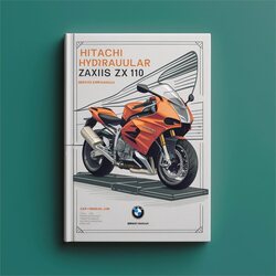 Hitachi Hydraulic Excavator Zaxis ZX 110 Service Repair Workshop Manual PDF