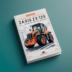 Hitachi Hydraulic Excavator Zaxis ZX 125 US Service Repair Workshop Manual PDF