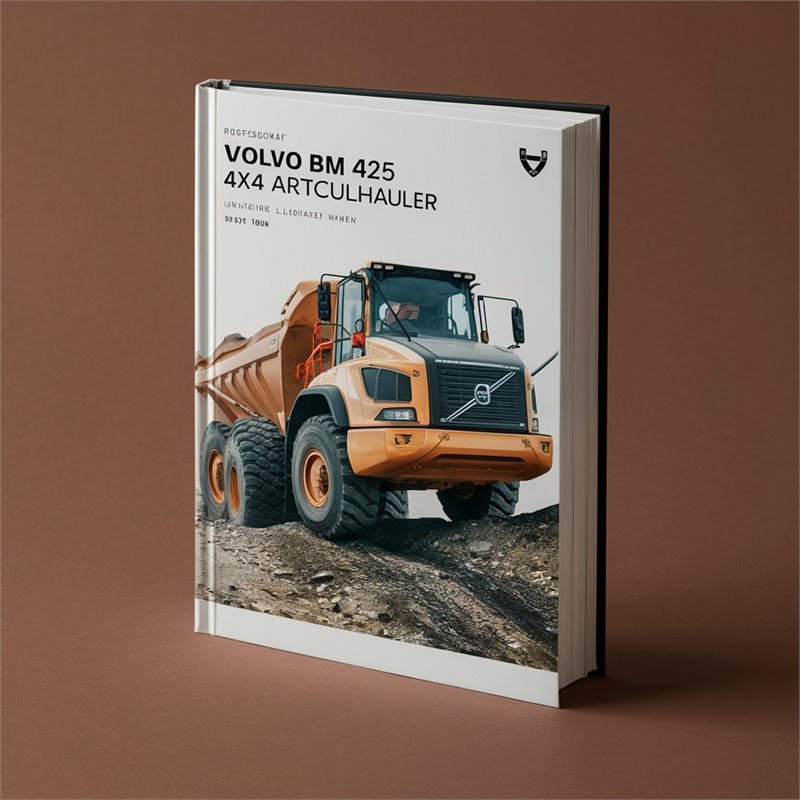 Volvo BM A25 4x4 Articulated Hauler Manua Service Repair Workshop Manual PDF
