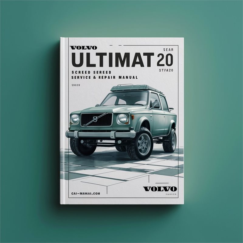 Volvo Ultimat 20 Screed Service Repair Workshop Manual PDF