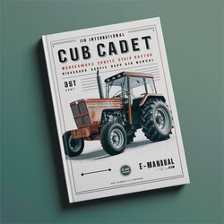 International IH Cub Cadet 185 Schlepper - Werkstatt- und Reparaturhandbuch