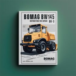 Bomag BW145 DH-3 Instruction Service Repair Workshop Manual PDF