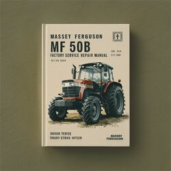 Massey Ferguson MF 50B Service Repair Workshop Manual PDF