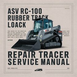 ASV RC-100 Rubber Track Loader Service Repair Workshop Manual PDF