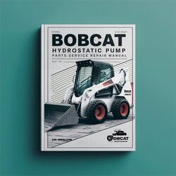 Bobcat Hydrostatic Pump Parts Service Repair Workshop Manual PDF